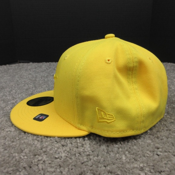 Dallas Cowboys Hat Cap Mens Fitted 7 Yellow New Era 59 Fifty NFL Football - Picture 3 of 9